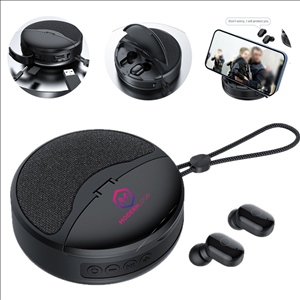 Portable Multi-functional Wireless Speakers With Headphones